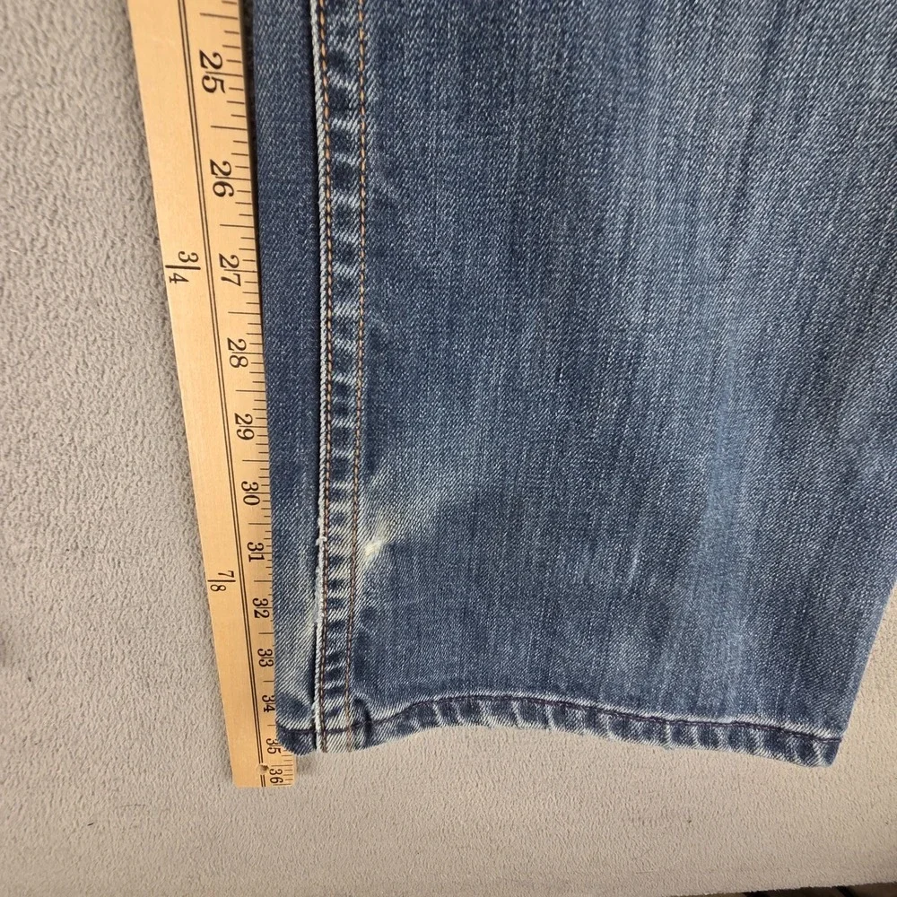 Vintage Levis Engineered Jeans Mens 33x34 Blue Star Honeycomb Zip Fly